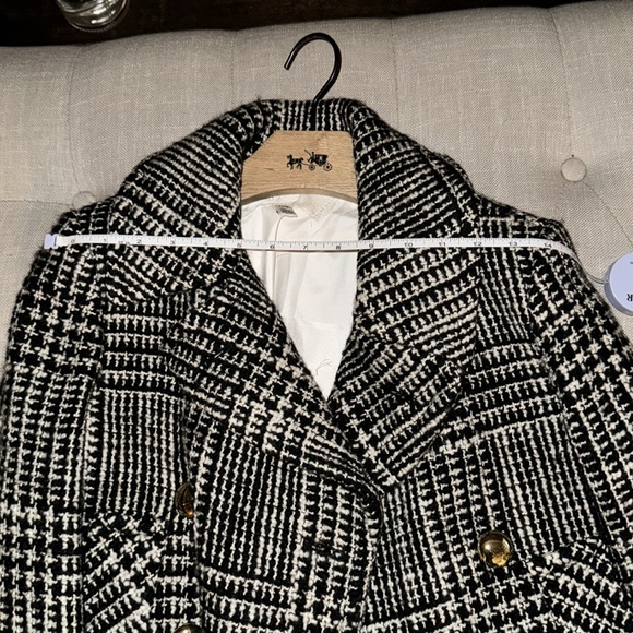 Coach New Without Tags Woman’s Houndstooth Jacket xs - Picture 7 of 7